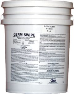 Disinfectant 5 Gallon Germ Swipe RTU